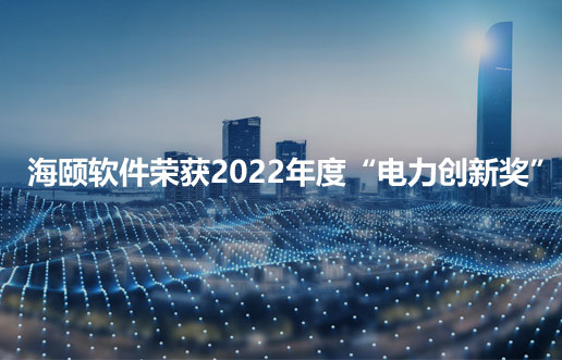 6008集团官方网站软件荣获2022年度“电力立异奖”